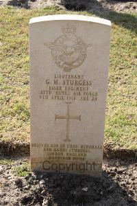 Ismailia War Memorial Cemetery - Sturgess, George Minshall